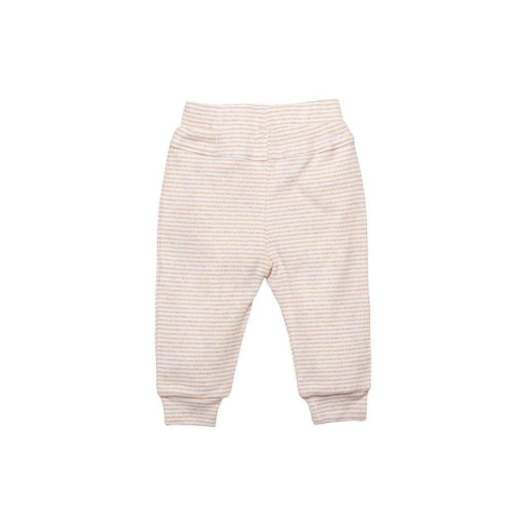 B*E*S*S Pantalon Pinstripe Sand
