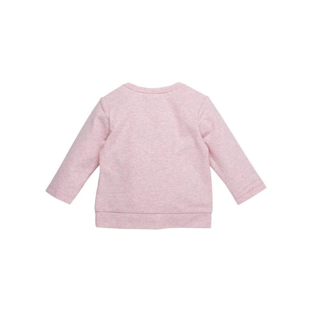 B*E*S*S T-shirt à longues manches Mini Petite Cute* Melange Pink