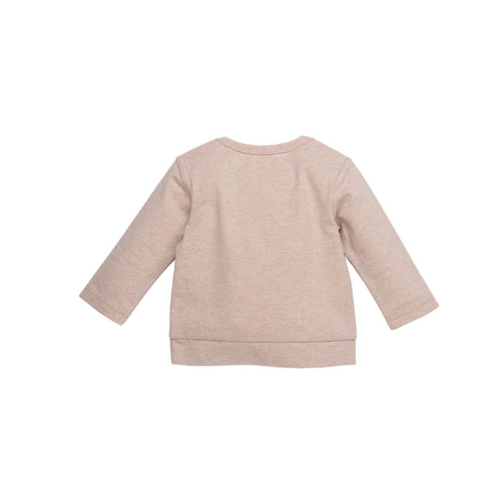 B*E*S*S T-shirt à longues manches Tiny Human* Melange Sand