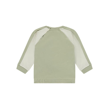 BabyFace Sweatshirt Sage Groen