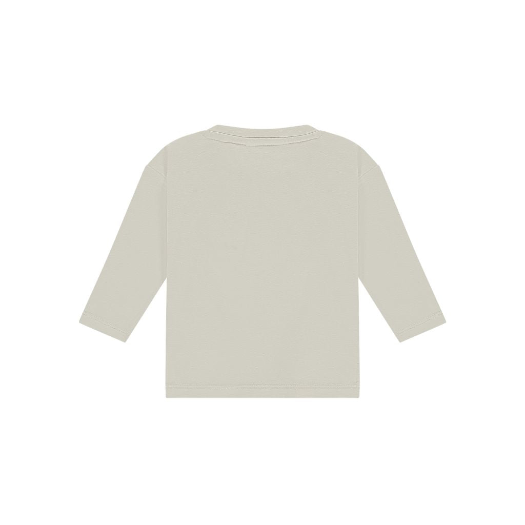 T-shirt BabyFace à manches longues Off-White