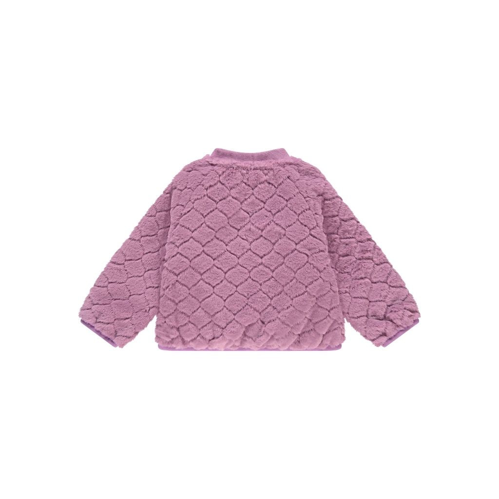 BabyFace Veste réversible lilas