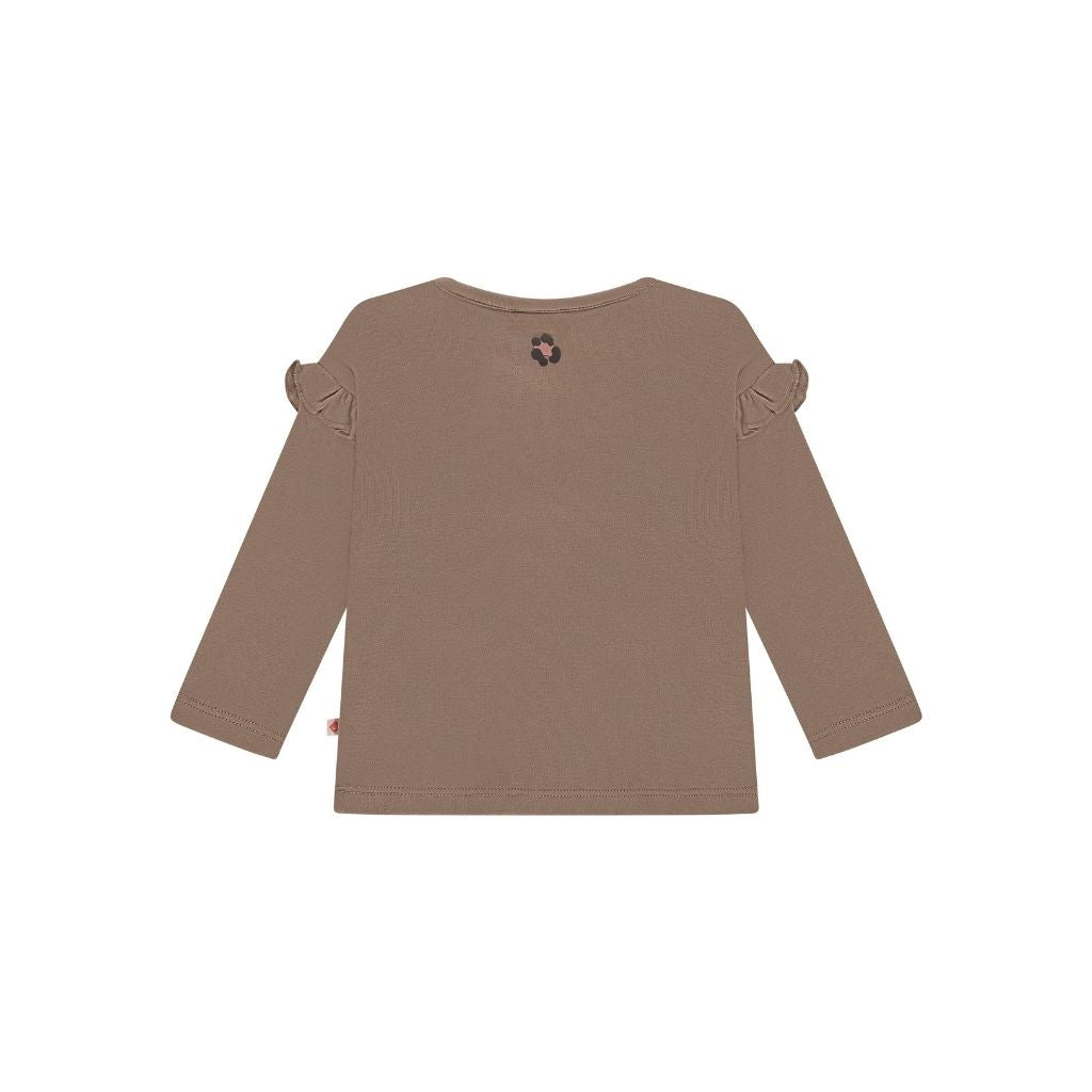 BabyFace T-shirt à manches longues sepia