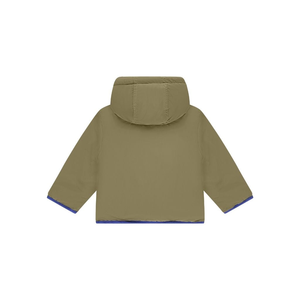 BabyFace Veste Teddy réversible Army