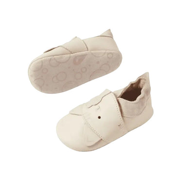 Bobux Chaussons Soft Soles Peek A Boo Kitty White Swan