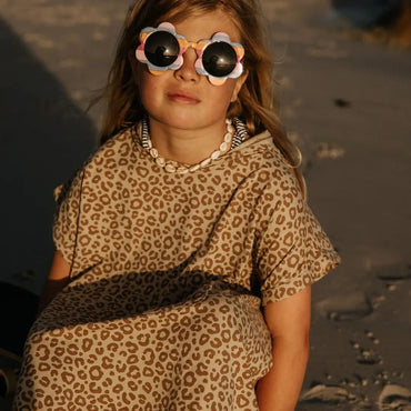 Cloby Poncho UV UPF 50+ Leopard Brown