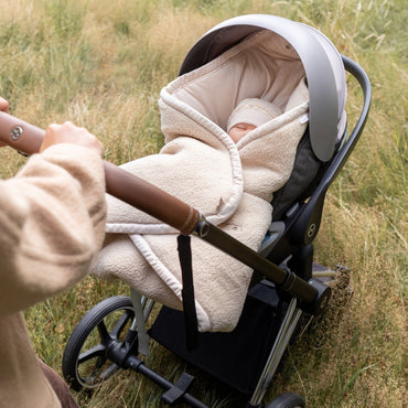 Bemini Couverture enveloppante Biside Teddy Ficelle