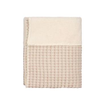 Koeka Couverture pour lit Gauffre / teddy oslo - 100 x 150 cm