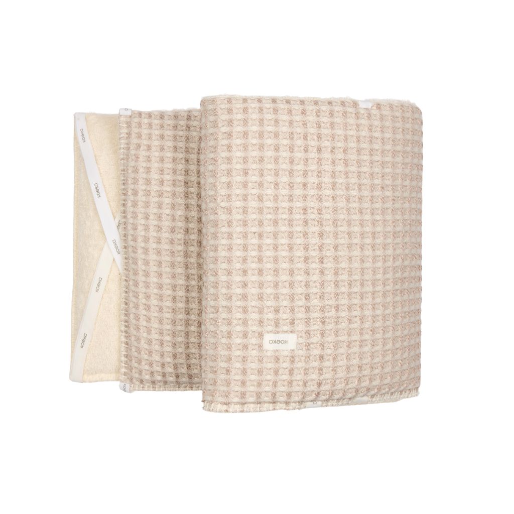 Koeka Tour de parc Wafel Amsterdam Crumble Beige - 32 x 185 cm