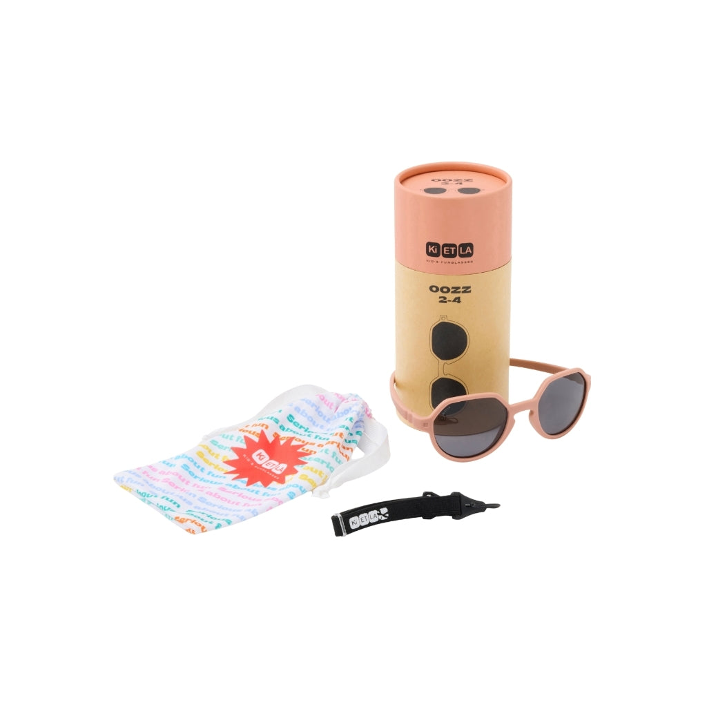 Ki ET LA Lunettes de soleil Oozz Hawthorn Rouge - 1 à 2 ans