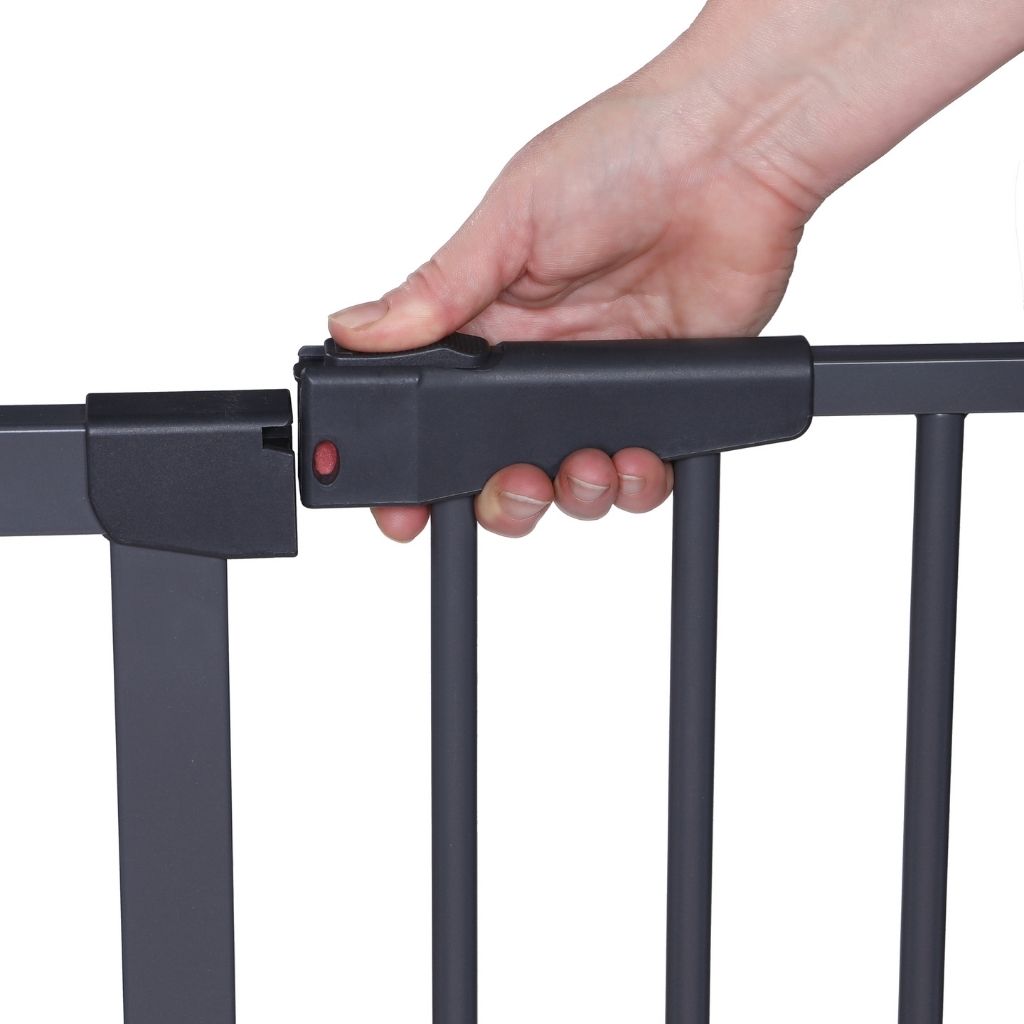 Dreambee Barrière De Sécurité Advance Auto-Close Flat Step Noire