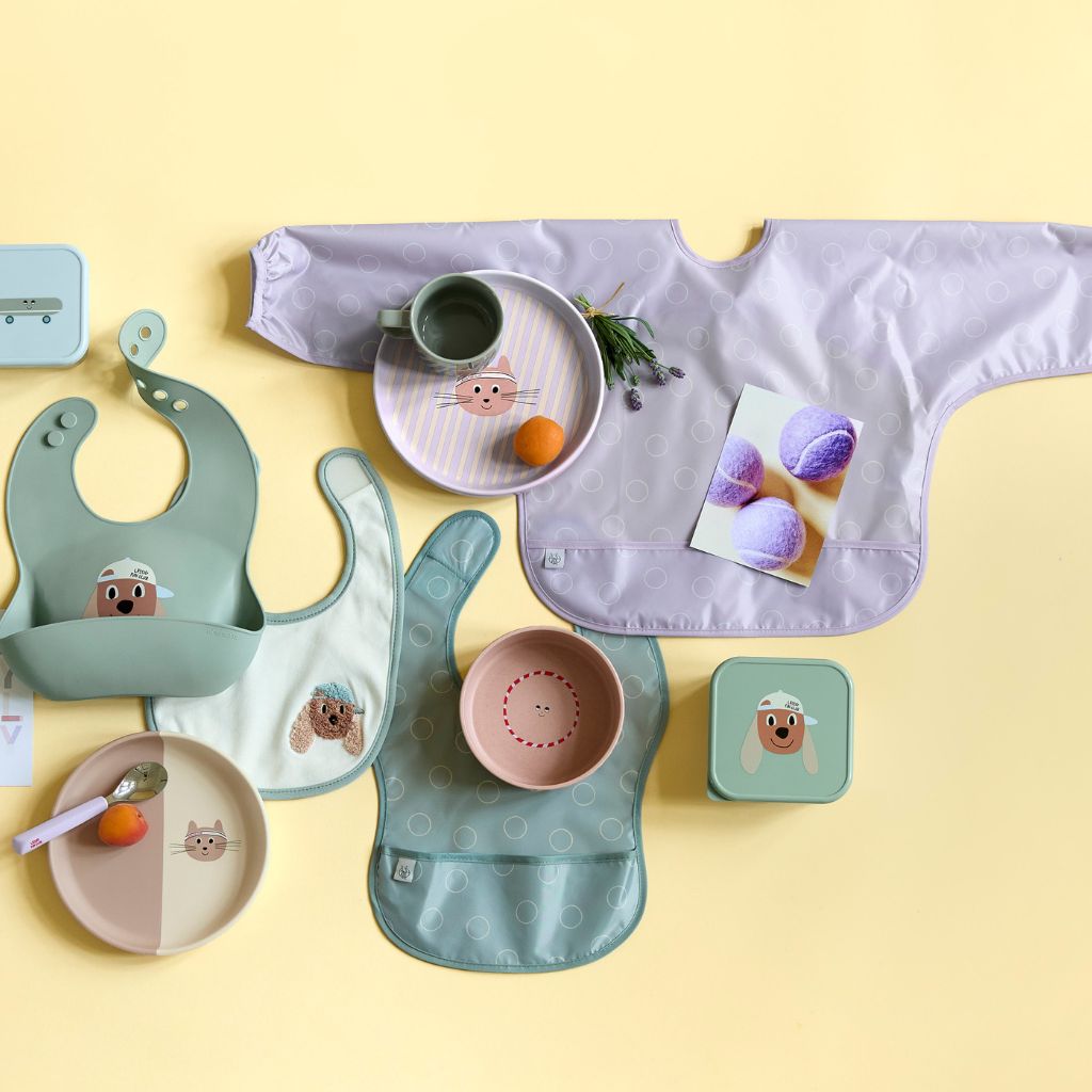 Lässig Slab met lange mouwen Tiny Team Cat - 2 stuks