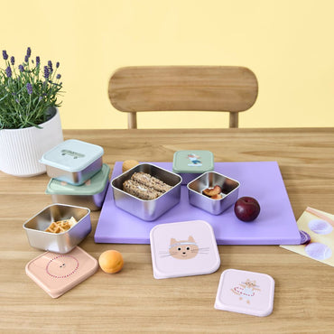 Lässig Brooddoos Tiny Team Cat - 3 stuks