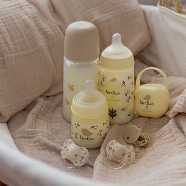 Suavinex Biberon SX Pro S Birdies beige 150 ml