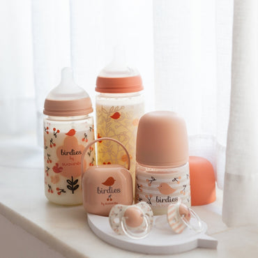 Suavinex Biberon SX Pro S Birdies rose 150 ml