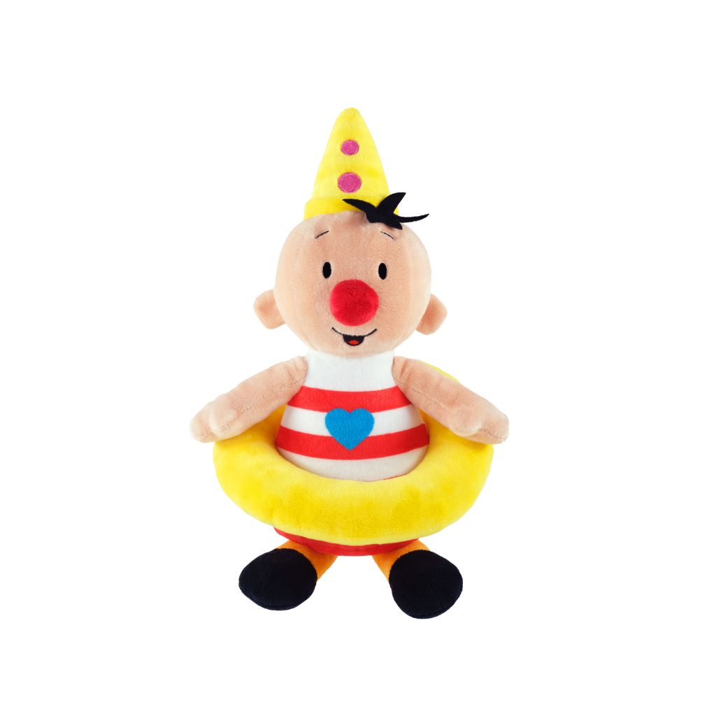 Bumba Pluche met Zwemband Geel 30 cm