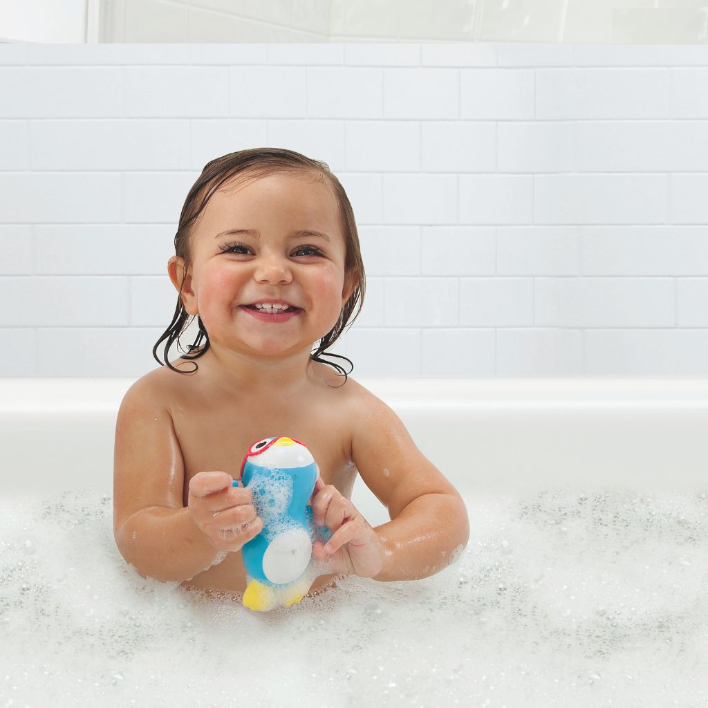 Munchkin Jouet de bain pingouin à remontoir