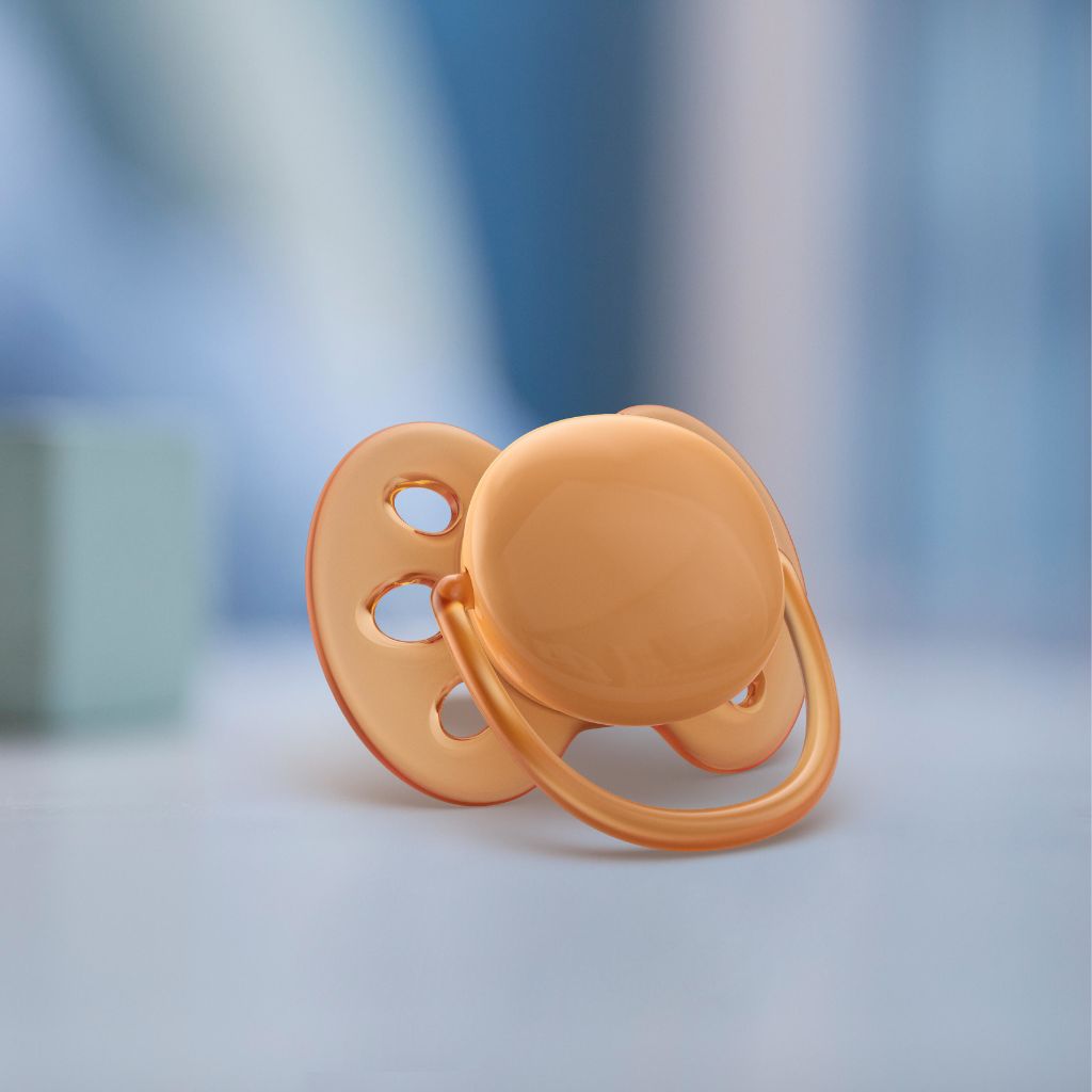 AVENT Sucette +18 mois Ultra Soft terracotta/kaki - 2 pièces