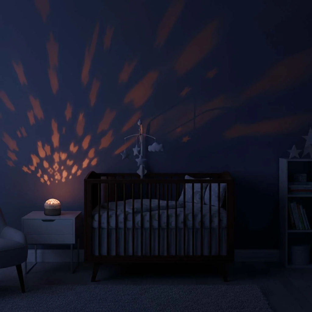 Alecto Machine à bruit blanc et projecteur vert