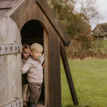 Frigg Fopspeen Silicoon Skyline Serenity M2 Blauw/Groen - 4 stuks