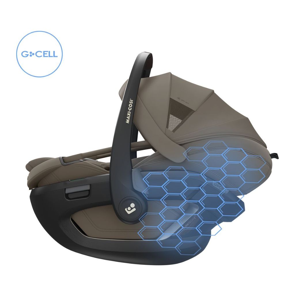 Maxi-Cosi Siège-auto Coral Slide Pro R129 Groupe 0+ Oak Truffle