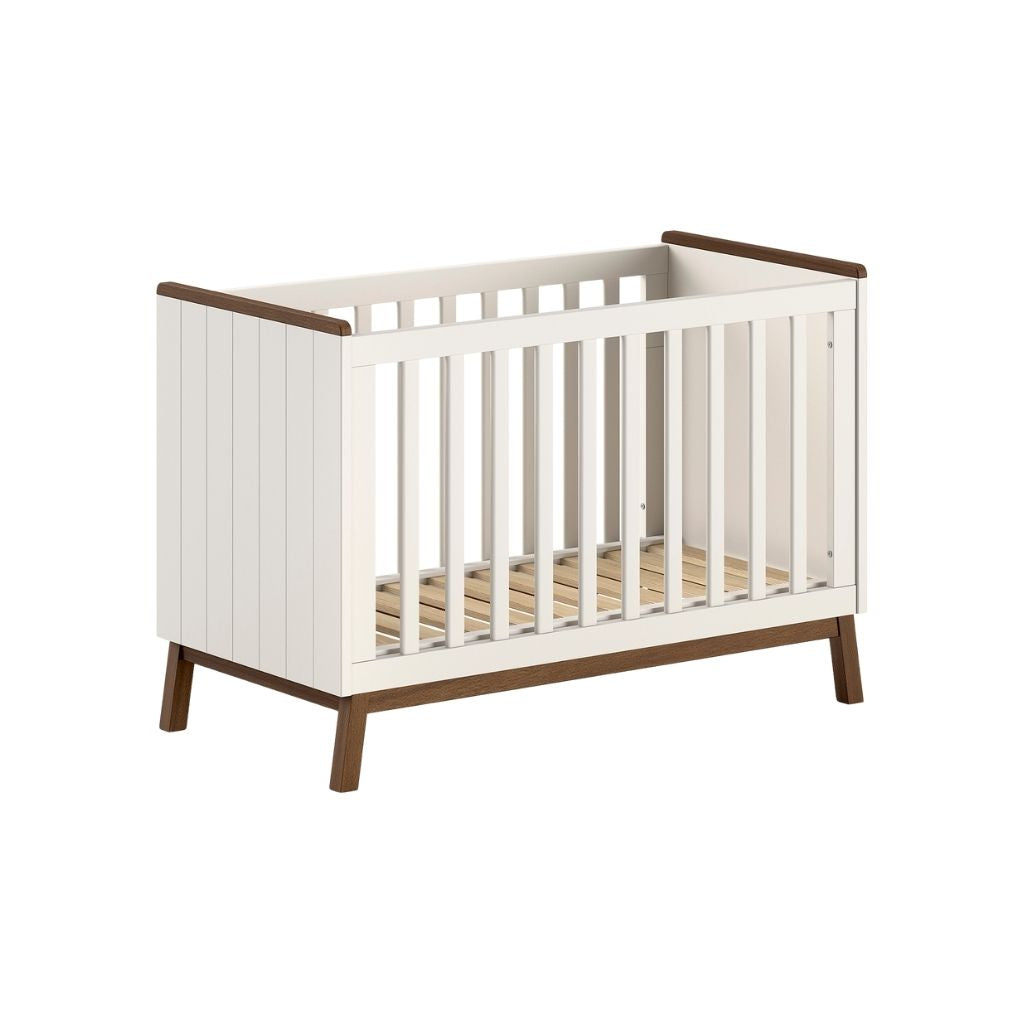JAXX Babybed Sezane Clay/Walnoot 60 x 120 cm