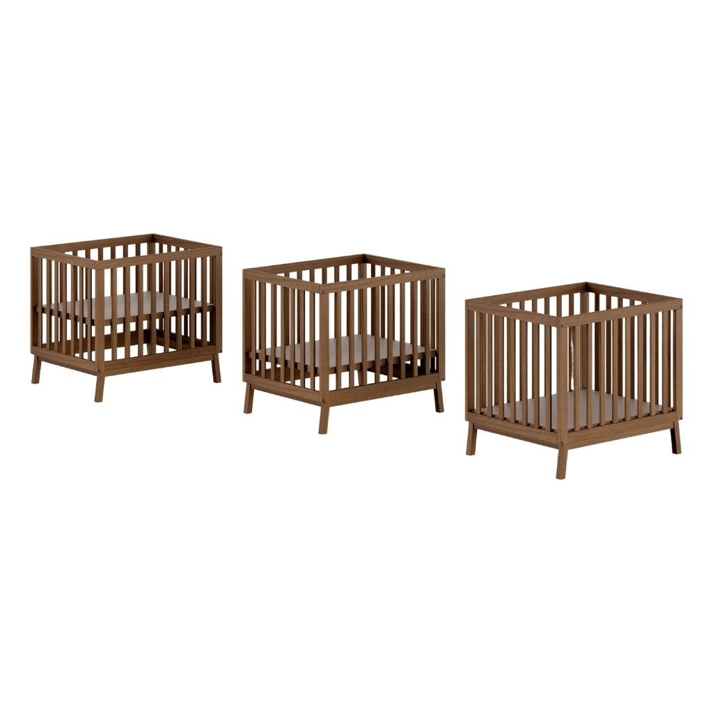 JAXX Parc pour bébé Sezane Walnut