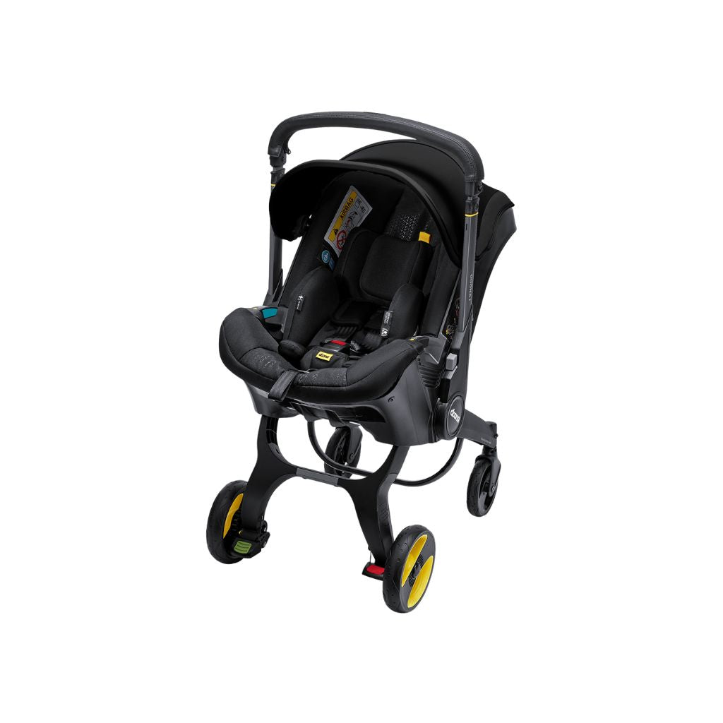 Doona Omvormbare draagbare autostoel Infant Groep 0+ Nitro Black + basis met isofix