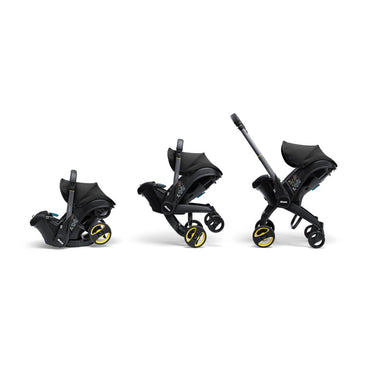 Doona Siège-auto portable transformable Infant Groupe 0+ Nitro Black + base isofix