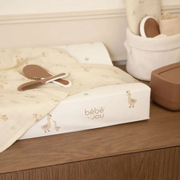 bébé-jou Matelas à langer Dear Goose Wit 72x44 cm