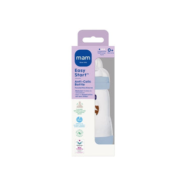 MAM Antikoliekzuigfles Easy Start Anti-Colic Blue 260ml