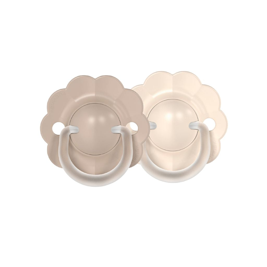Suavinex Sucettes physiologiques Wonder SX Pro Marron & Beige – 2 pièces