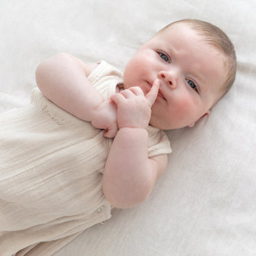 Bemini Sac de couchage d'été Magic Bag Swaddle TOG 0,5 Linnen 60 cm