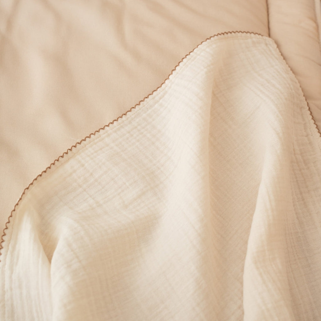 Bemini Couverture Écru Swaddle 80x100cm
