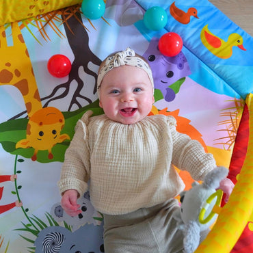 BoJungle Speeltapijt met Speelboog Veelkleurig