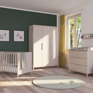 Yuny Armoire à 3 portes Sister Lou Beige