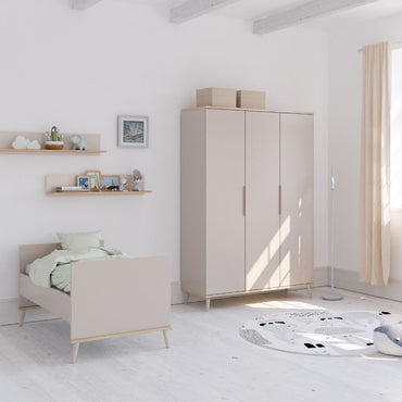 Yuny Planches sommier pour lit bébé Sister Lou Beige 70 x 140 cm