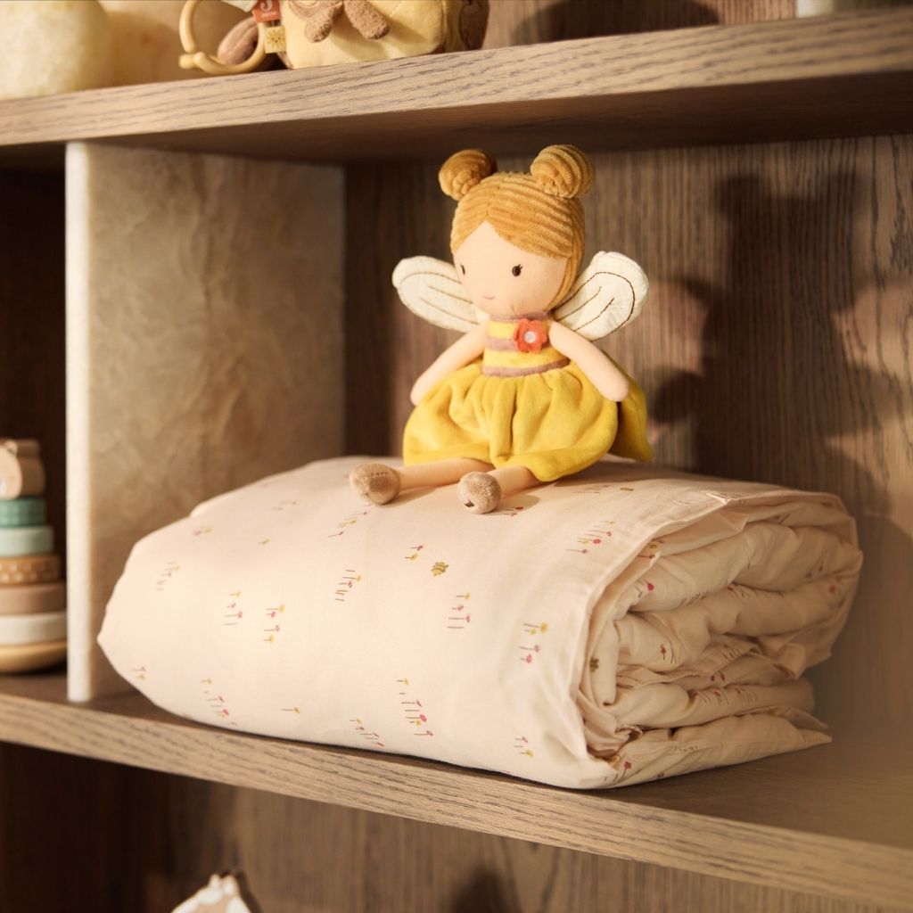 Jollein Dekbedovertrek met Sloop Pretty Picnic Roze 100x140 cm