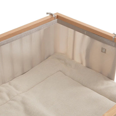 Jollein Tour de parc Mesh Sand Beige 220x30 cm