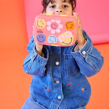 Lässig Boîte à sandwich SmileyWorld® dusty rose