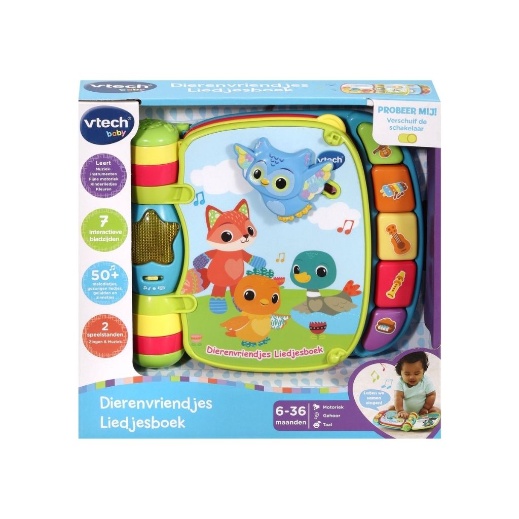 VTech Dierenvriendjes Liedjesboek Blauw NL