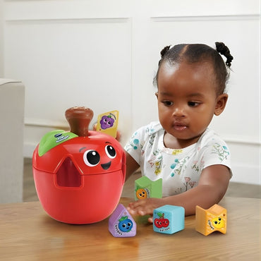 VTech Vormsorteerder Vrolijke Vormenappel Rood