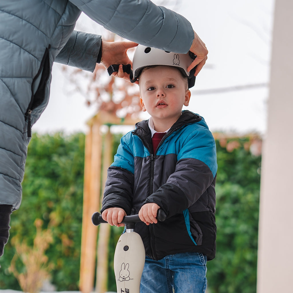 Scoot & Ride Kinderfietshelm Miffy XS