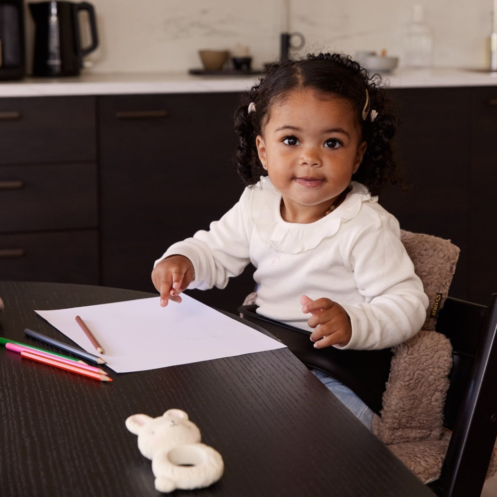 Ukje Kussenset voor Tripp Trapp Teddy Taupe