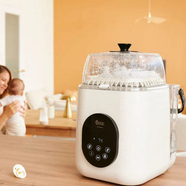 Babymoov Flessenwasser en Sterilisator NutriWash Beige