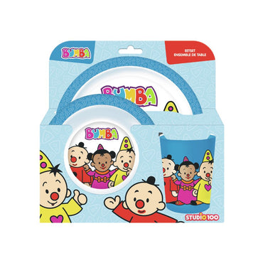 Bumba Eetset Veelkleurig – 3 stuks