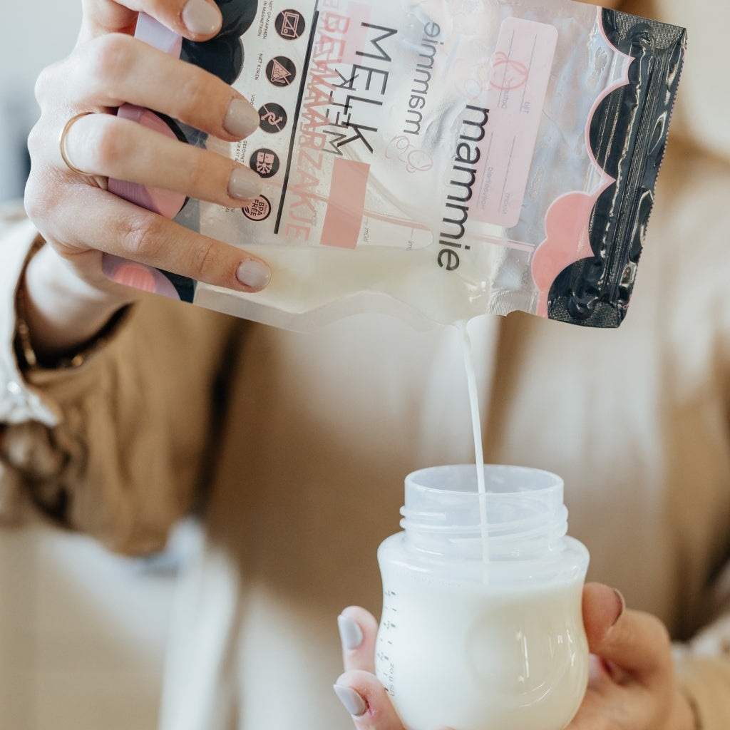 Mammie Moedermelk Bewaarzakjes – 100 stuks