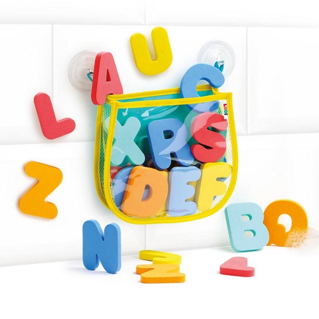 LUDI Badspeelgoed Alfabet Veelkleurig