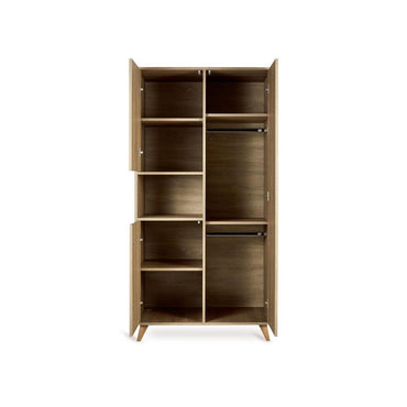 Quax Armoire à 2 portes Loft Honey Ash