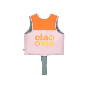 Lässig Gilet De Sauvetage Pale Pink/Orange